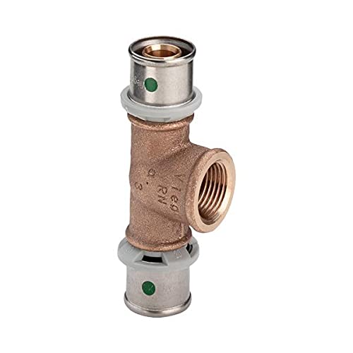 T-Stück 16 x 1/2" IG x 16mm, Rotguss VIEGA SANFIX P # 2117 von Viega
