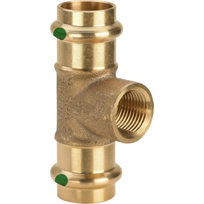 T-Stück Sanpress 2217.2 22xRp 1/2x22mm, RG o Sil-br, SC-Con. von Viega
