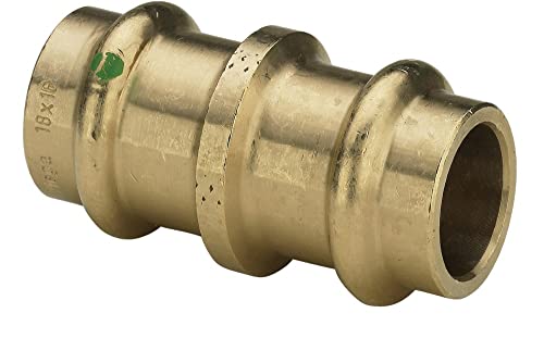 Viega 2215.2 NC Muffe reduziert Sanpress 2215.2 NC Durchmesser 15 x 14 Bronze von Viega