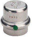 Viega 2356 – Deckel Verschluss Sanpress 2356 Durchmesser 15 mm Edelstahl von Viega