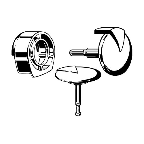 Viega 306847 Ausst-Set Multiset-Trio 6161.05 Rosette, Zulaufabdeckung verchromt von Viega