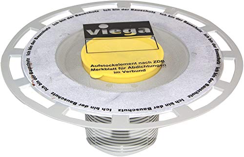 Viega Dünnbett-Aufstockelement 4925 Advantix Plus Abgang 100mm Kunststoff, 471057 Viega Dünnbett-Aufstockelement 4925 Advantix Plus Abgang 100mm Kunststoff, 471057 von Viega