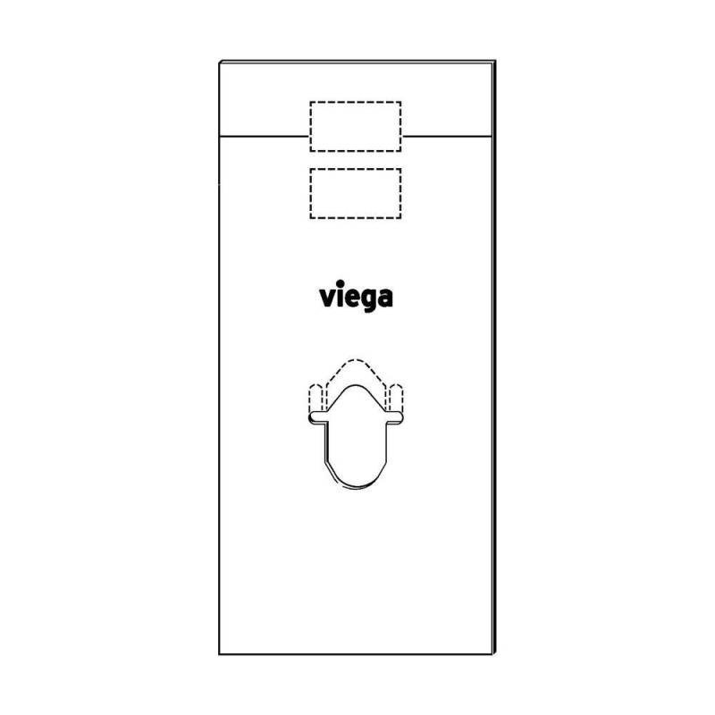 Viega Gipskarton Verkleidungsplatte 8570.40 in 1120 mm 785505 von Viega