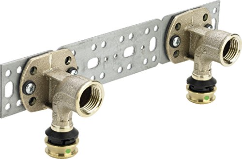 Viega Raxofix Einbaueinheit 5,321,61 cm 16mmxrp1/2x80/100/150mm bronze von Viega