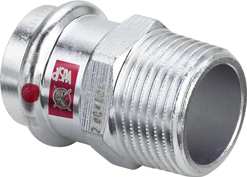 Viega Prestabo Übergangsnippel AG, Modell 1111, 35 mm x 1"" von Viega