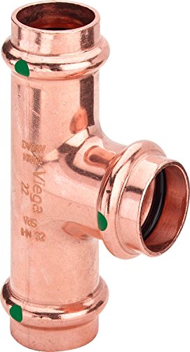 Viega ProfiPress T-Stück 15 mm alle Pressverbindungen, Typ 2418, 5 Stück Viega ProfiPress T-Stück 15 mm alle Pressverbindungen, Typ 2418, 5 Stück von Viega