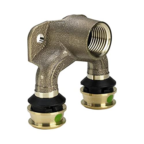 Viega Raxofix Doppel Wandscheibe 16 x 1/2" x 16 Pressfitting von Viega