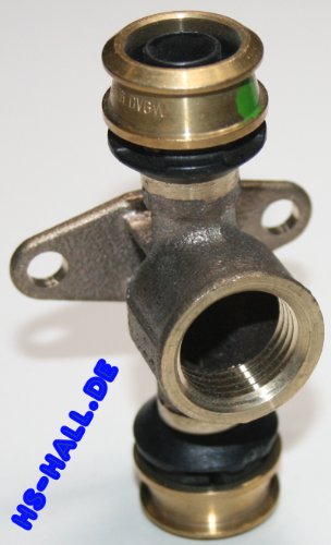 Viega Raxofix Wandscheiben T-Stück 16 x 1/2" x 16 Pressfitting von Viega