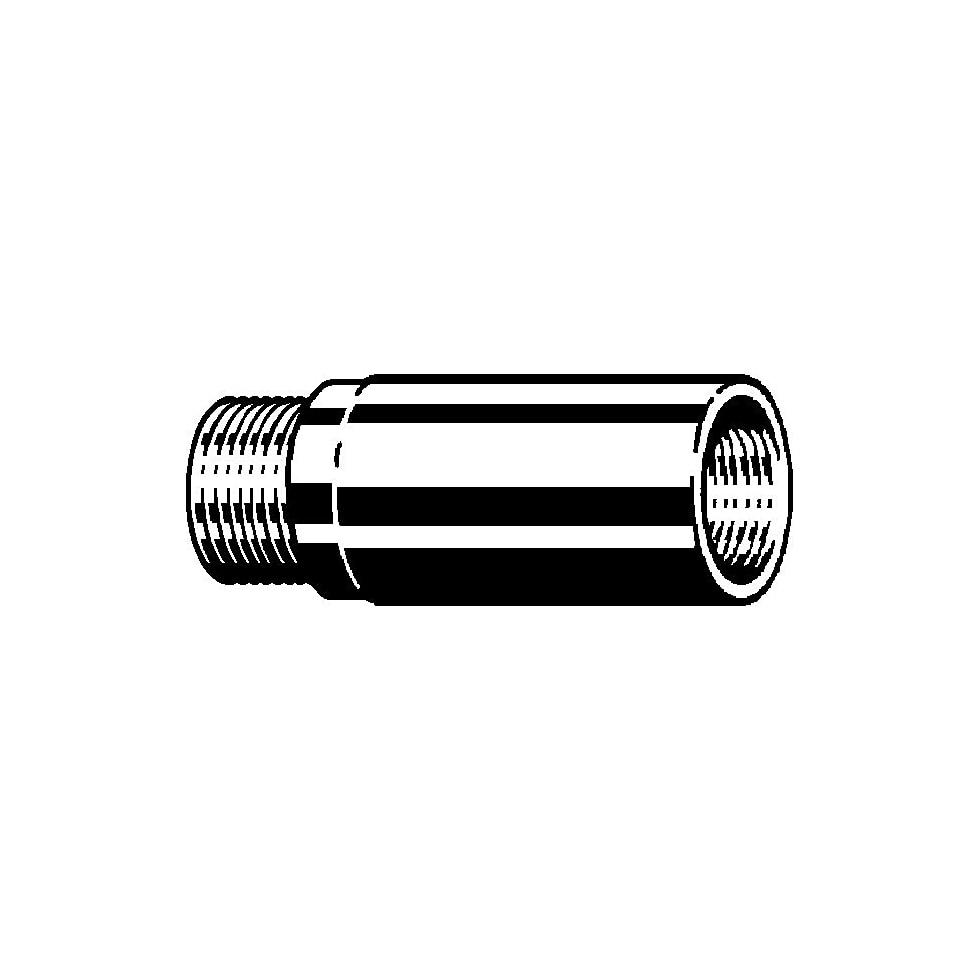 Viega Verlängerung 3525 in R3/8 x Rp3/8 x 20mm Rotguss 354930 von Viega