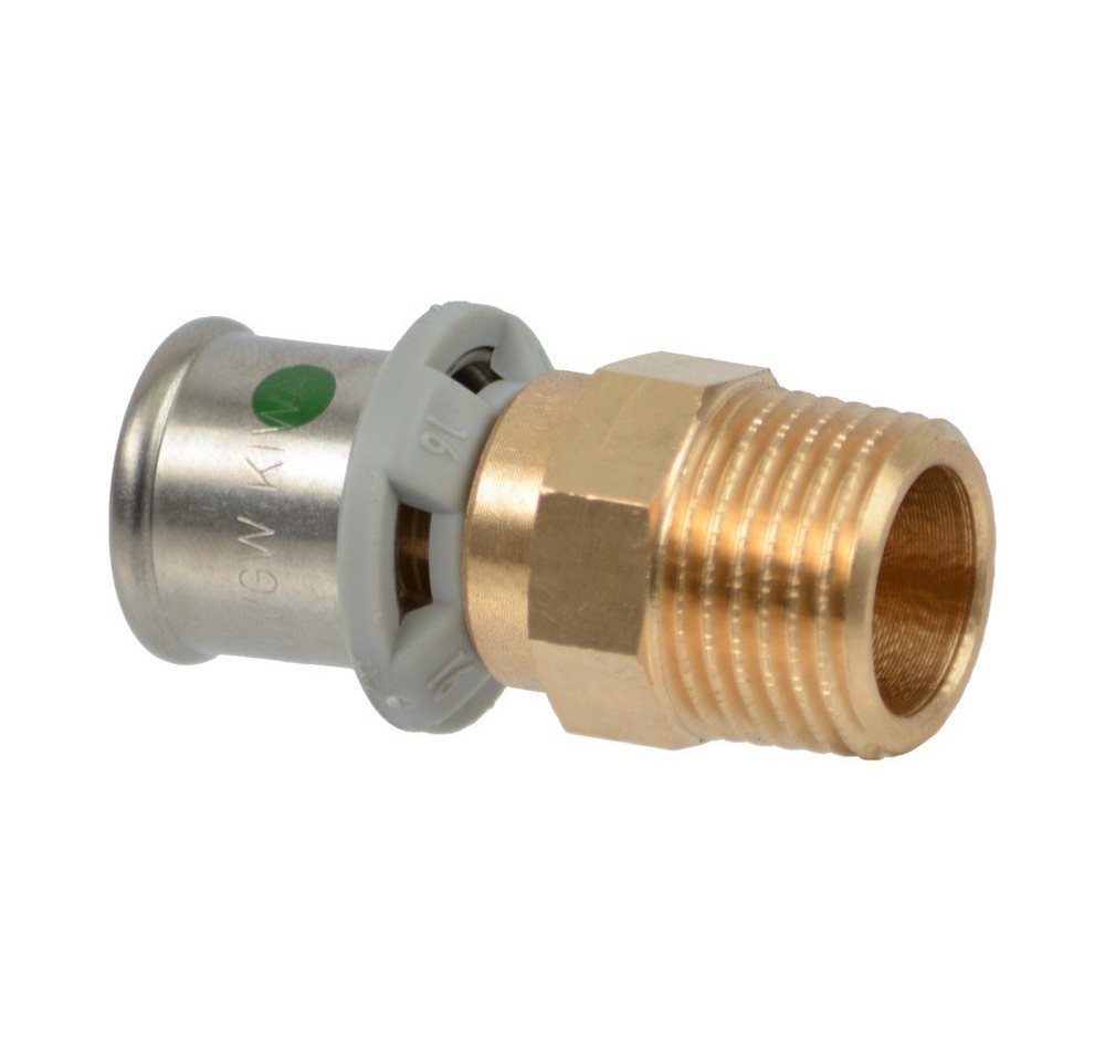 Viega Wasserrohr Viega Sanfix P-Übergangsstück, 25 mm x 3/4" AG, Rotguss Viega Wasserrohr Viega Sanfix P-Übergangsstück, 25 mm x 3/4" AG, Rotguss von Viega