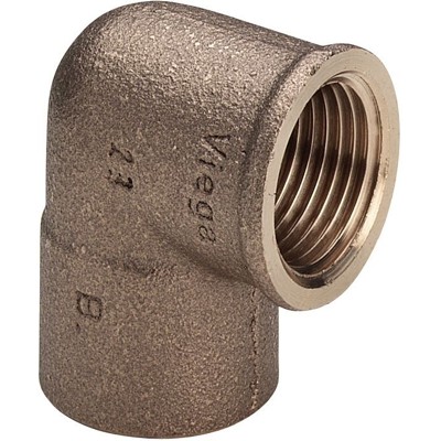 Winkel 94090G 28mm x Rp 1", Rotguss Winkel 94090G 28mm x Rp 1", Rotguss von Viega