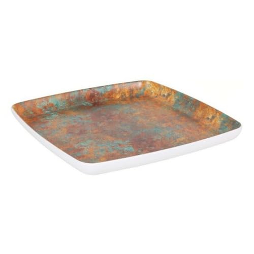 Piatto Viejo Valley Goji Melammina Bianco (27 x 27 x 2,5 cm) von VIEJO VALLE