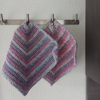 2Er-Set Topflappen Multicolor Baumwolle Küche Untersetzer Kochtopf Herd Ofen Heiß Gehäkelt Heimtextilien Nützlich Deko 2Er-Set Topflappen Multicolor Baumwolle Küche Untersetzer Kochtopf Herd Ofen Heiß Gehäkelt Heimtextilien Nützlich Deko von Vielfach