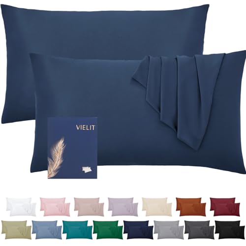 Kissenbezug 40x60 Öko-Zertifikat Weich Kissenbezüge 40x60 2er Set Mikrofaser Kissenbezug 60x40 Dunkel Blau Kissenhülle Für Kissen 40x60 Resistent Hypoallergen Vielit Kissenbezug 40x60 Öko-Zertifikat Weich Kissenbezüge 40x60 2er Set Mikrofaser Kissenbezug 60x40 Dunkel Blau Kissenhülle Für Kissen 40x60 Resistent Hypoallergen Vielit von Vielit