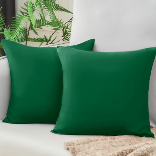 Vielit Sofa Kissenbezug 40x40 Grün Weich Kopfkissenbezug 40x40 2er Set Mikrofaser Kissenbezüge 40x40 Kissenhülle Für Kissen 40x40cm Öko-Zertifikat Resistent Hypoallergen Vielit Sofa Kissenbezug 40x40 Grün Weich Kopfkissenbezug 40x40 2er Set Mikrofaser Kissenbezüge 40x40 Kissenhülle Für Kissen 40x40cm Öko-Zertifikat Resistent Hypoallergen von Vielit