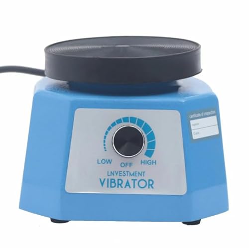 4'' Dental Oszillator, 100W Elektrisch Einstellbare Geschwindigkeit Gipsrüttler, Runder Vibrator Zahntechnik Lab Vibrating Equipment von Vielrosse