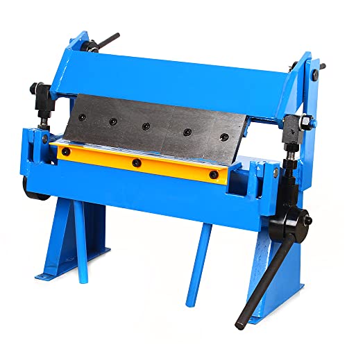 Blechbiegemaschine 305mm Arbeitsbreite, max. 135° Biegewinkel, Abkantbank zum Blech Abkanten Gusseisen Blau Blechbiegemaschine 305mm Arbeitsbreite, max. 135° Biegewinkel, Abkantbank zum Blech Abkanten Gusseisen Blau von Vielrosse