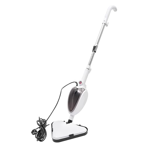 Dampfreiniger, Steamclean Multifunktion mit 360° Drehbare Moppkopf, 1300W Dampfbesen & Handdampfreiniger mit Sterilisierende und Desinfizierende Wirkung für alle Arten von Bodenbelägen Dampfreiniger, Steamclean Multifunktion mit 360° Drehbare Moppkopf, 1300W Dampfbesen & Handdampfreiniger mit Sterilisierende und Desinfizierende Wirkung für alle Arten von Bodenbelägen von Vielrosse