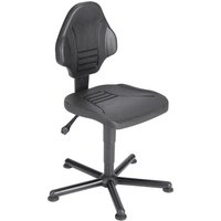 meychair Arbeitsdrehstuhl Assistant, Sitzhöhe 500-640 mm, Stahlbasis, Bodengleiter von meychair