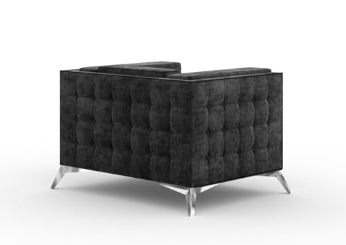 Vienna International Furniture Modell „Washington“ Sessel IN SAMTSTOFF von Vienna International Furniture