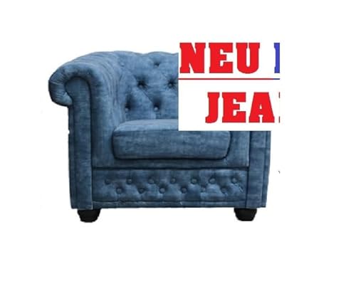 Vienna International Furniture Modell: Chesterfield “ Sessel IN BL von Vienna International Furniture