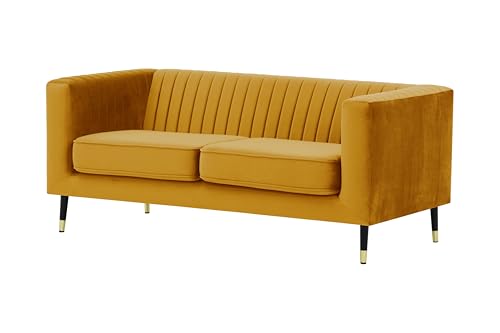 Vienna International Furniture Modell: ENYA 2 SITZER Sofa IN SAMTSTOFF von Vienna International Furniture