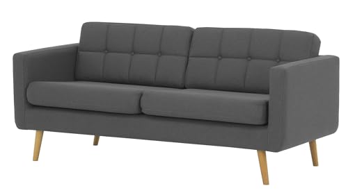 Vienna International Furniture Modell: TRIEST 3 SITZER Sofa IN SAMTSTOF von Vienna International Furniture