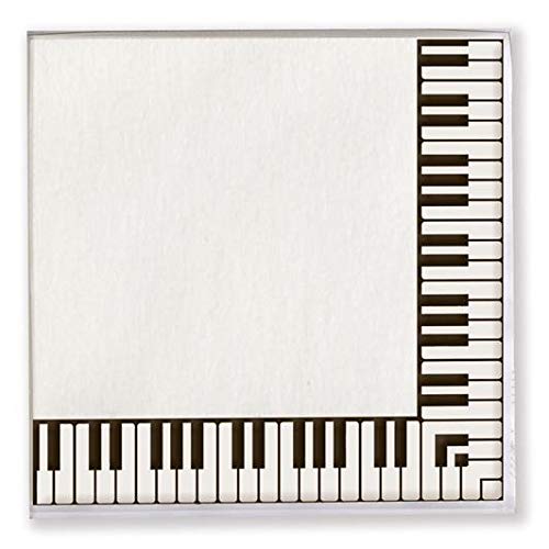 Vienna World: Keyboard Paper Napkins - 20 Pack von Vienna World