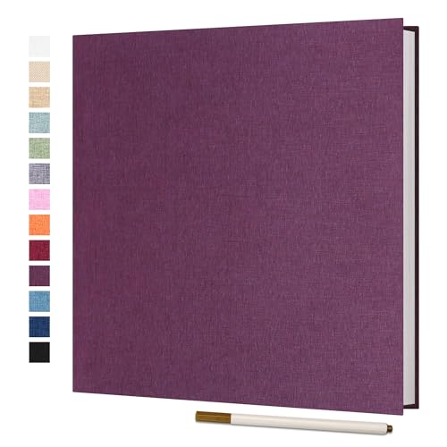 Vienrose Selbstklebende Fotoalbum 10x15 Einkleben und zum Selbstgestalten Groß Leinen Photoalbum mit 40 weißen Seiten, Hochzeit Jahrestag Geburtstag Geschenke mit Einem Kugelschreiber, 33x32cm Vienrose Selbstklebende Fotoalbum 10x15 Einkleben und zum Selbstgestalten Groß Leinen Photoalbum mit 40 weißen Seiten, Hochzeit Jahrestag Geburtstag Geschenke mit Einem Kugelschreiber, 33x32cm von Vienrose