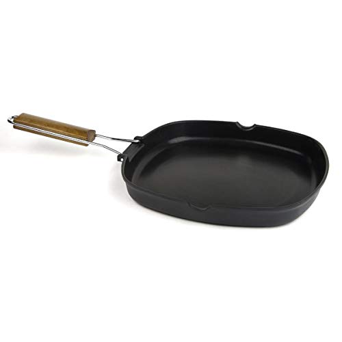 Vier Menaje Induktion Lisa klappbarem Griff – Grillpfanne 28 cm von VIER