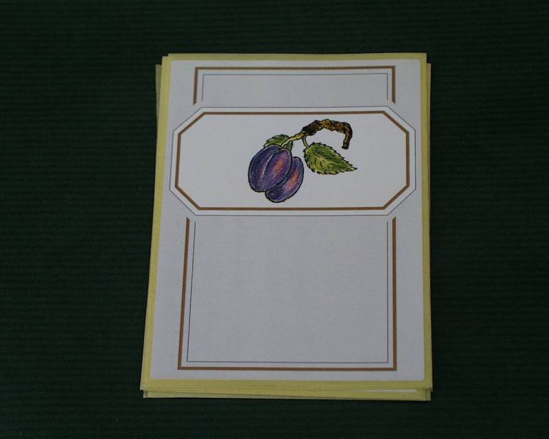 15 Etiketten selbstklebend von Vierka