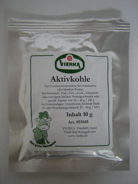 Aktivkohle  10 g von Vierka