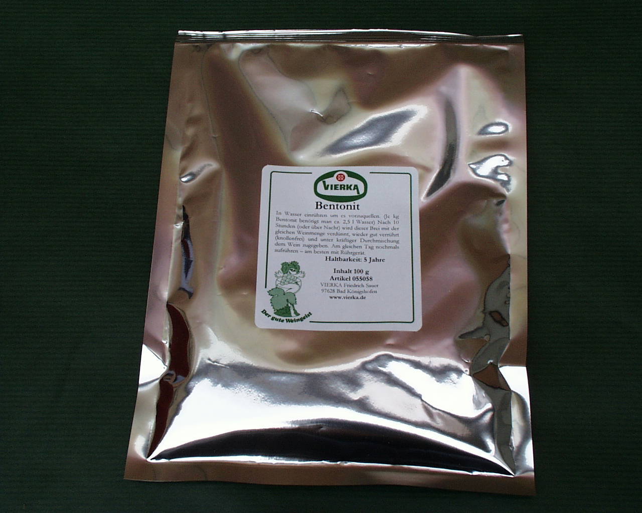 Bentonit 100g von Vierka