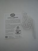 Gährrohr 2-kugelig Glas f. 10mm Loch Gährrohr 2-kugelig Glas f. 10mm Loch von Vierka