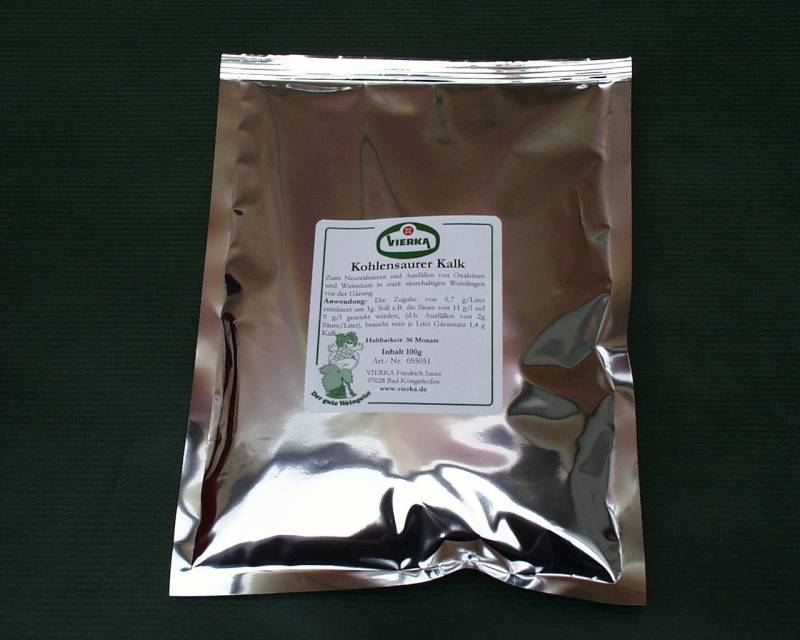 Kohlensaurer Kalk 100g von Vierka