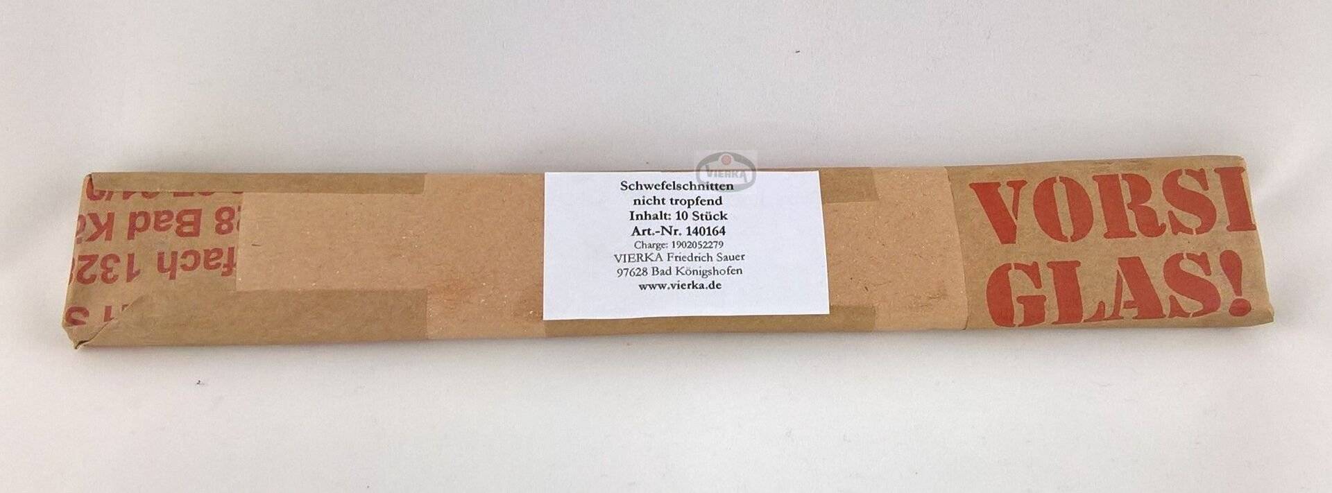 Schwefelschnitten/nicht tropfend 10 Stück von Vierka