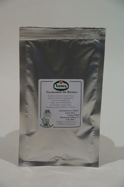 Trockenhefe für Brenner 100g von Vierka