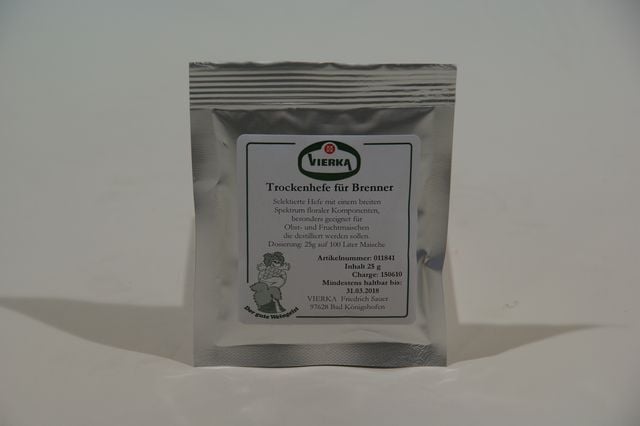 Trockenhefe für Brenner 25g von Vierka