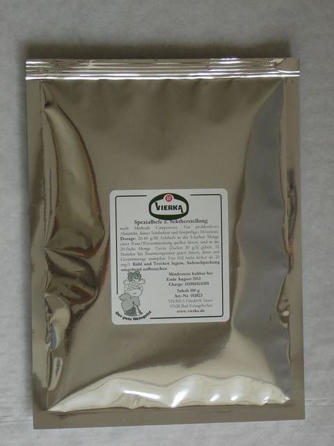 Trockenhefe z. Sektherst./100 g von Vierka