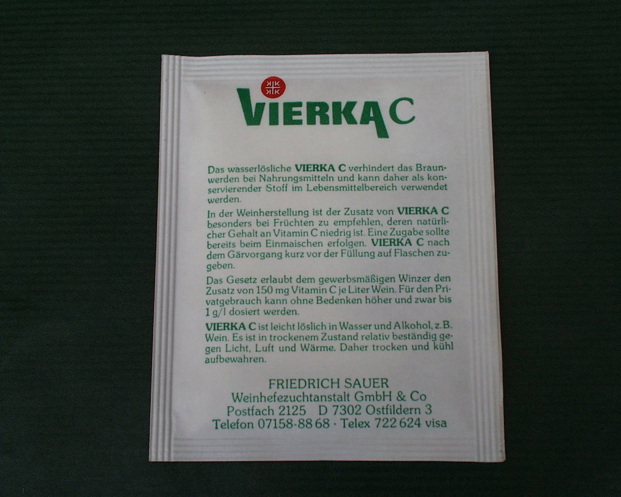 Vierka-C 10g von Vierka