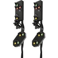 Modelltechnik 4751 H0 Lichtsignal mit Vorsignal Ausfahrsignalköpfe Fertigmodell db - Viessmann von Viessmann