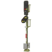 Viessmann Modelltechnik 4014 H0 Lichtsignal mit Vorsignal Blocksignal Fertigmodell DB Viessmann Modelltechnik 4014 H0 Lichtsignal mit Vorsignal Blocksignal Fertigmodell DB von Viessmann Modelltechnik