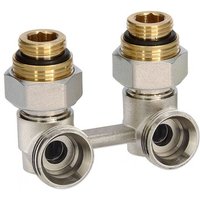 Viessmann Hahnblock für Heizkörper, Eckform, Zweirohrsystem - 7670952 Viessmann Hahnblock für Heizkörper, Eckform, Zweirohrsystem - 7670952 von Viessmann