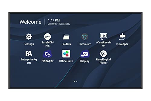 ViewSonic - LFD 75-Zoll-LED-Display 3840 x 2160 450 NITS 1200:1 HDM von ViewSonic