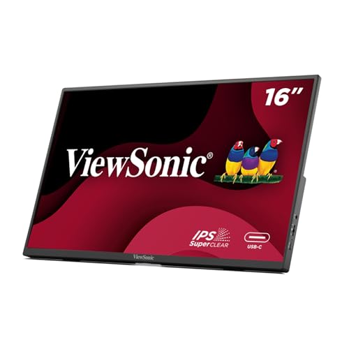 ViewSonic VA1650 16 Zoll USB-C Lightweight Portable Monitor von ViewSonic