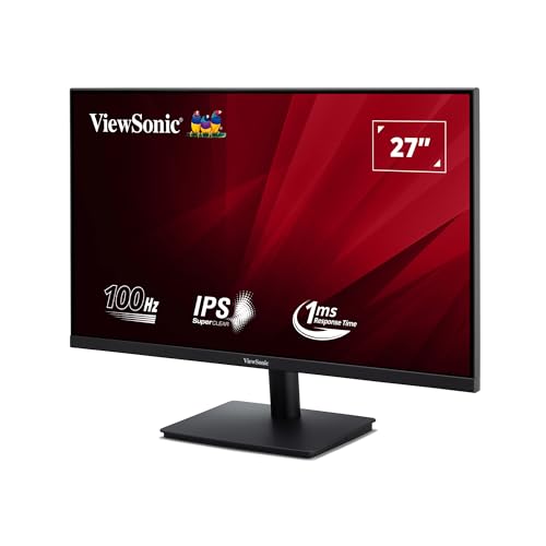 ViewSonic VA270-H-2 27" Frameless FHD Monitor, 100Hz, 1ms, 1080p, IPS, Business Monitor with VGA and HDMI von ViewSonic