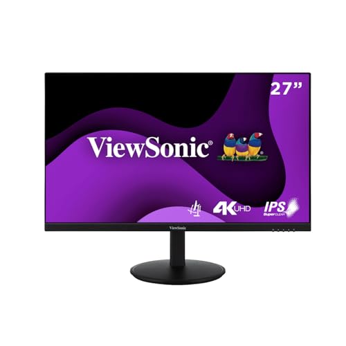 ViewSonic VG2708-4K Ergonomischer 27 Zoll 4K UHD-Monitor mit HDR 10, Dual-HDMI und DisplayPort ViewSonic VG2708-4K Ergonomischer 27 Zoll 4K UHD-Monitor mit HDR 10, Dual-HDMI und DisplayPort von ViewSonic