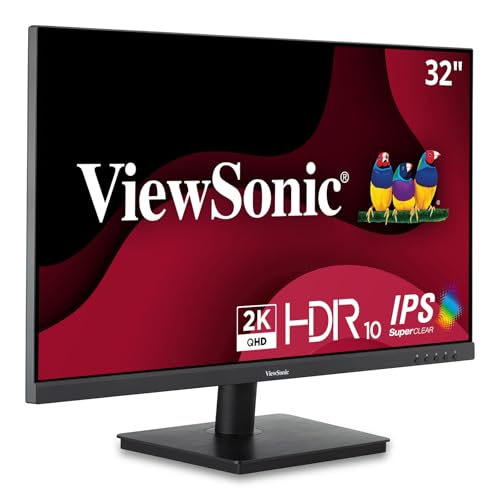 ViewSonic VS3225-2K 32 Zoll Monitor 2K QHD (2560p x 1440p), IPS, 75 Hz, 4 ms GTG, HDR10, HDMI, DP, Rahmenlos, 2 Jahre Garantie ViewSonic VS3225-2K 32 Zoll Monitor 2K QHD (2560p x 1440p), IPS, 75 Hz, 4 ms GTG, HDR10, HDMI, DP, Rahmenlos, 2 Jahre Garantie von ViewSonic