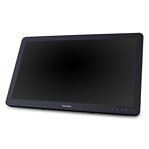 Viewsonic TD2430 59,9 cm (24 Zoll) Touch Monitor (Full-HD, HDMI, DP, USB 3.0 Hub, 4 Jahre Austauschservice) Schwarz von ViewSonic