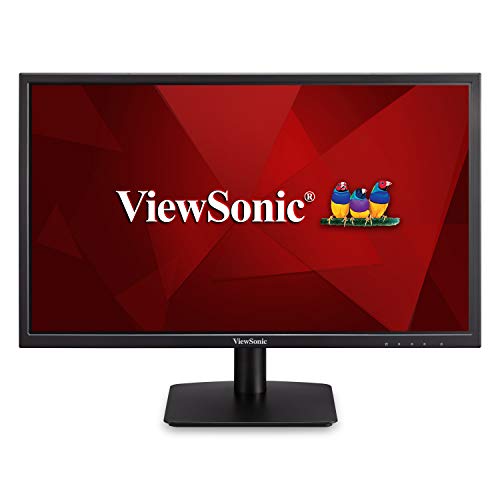 Viewsonic VA2405-H 59,9 cm (24 Zoll) Monitor (Full-HD, HDMI, VGA, Eye-Care, Eco-Mode) Schwarz von ViewSonic